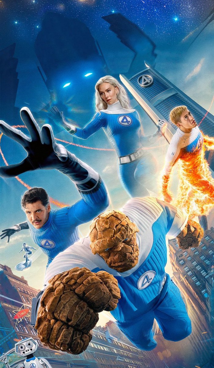 KhaosKontroller's tweet image. The Fantastic Four and Superman were mistreated on the big screen for a long time, so it's amazing that both got great and widely adored adaptations this year, and in the same month no less.