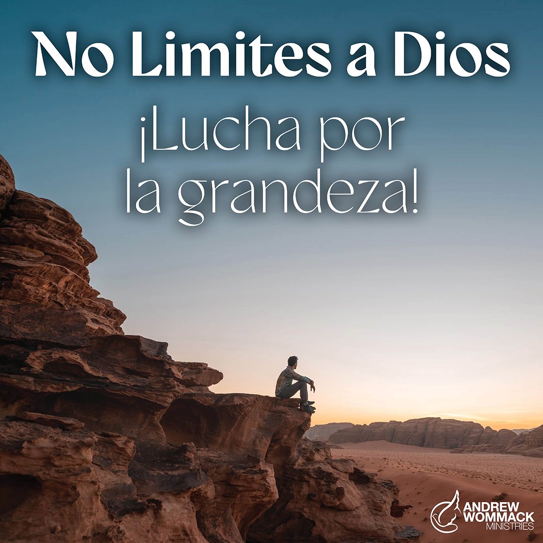 awm_mx's tweet image. Dios puede hacer mucho más de lo que pedimos o pensamos (Efesios 3:20).
Descubre cómo renovar tu mente con “No limites a Dios” de Andrew Wommack.
📺 Disfrútala de lunes a viernes por Daystar y Enlace.
📚 Accede a los materiales de estudio aquí: bit.ly/4o5sM1y
