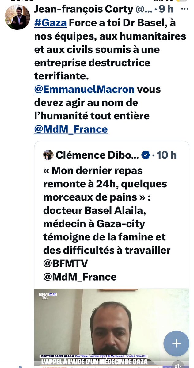 J’avais reposté le msg de <a href="/ClemenceDibout/">Clémence Dibout</a> mais pour ne pas relayer aussi les horribles commentaires sous son post, j’ai finalement supprimé, et relaie plutôt une copie d’écran avec le msg en plus de <a href="/JfCorty/">Jean-françois Corty</a> . On n’a plus les mots face à cette infamie.