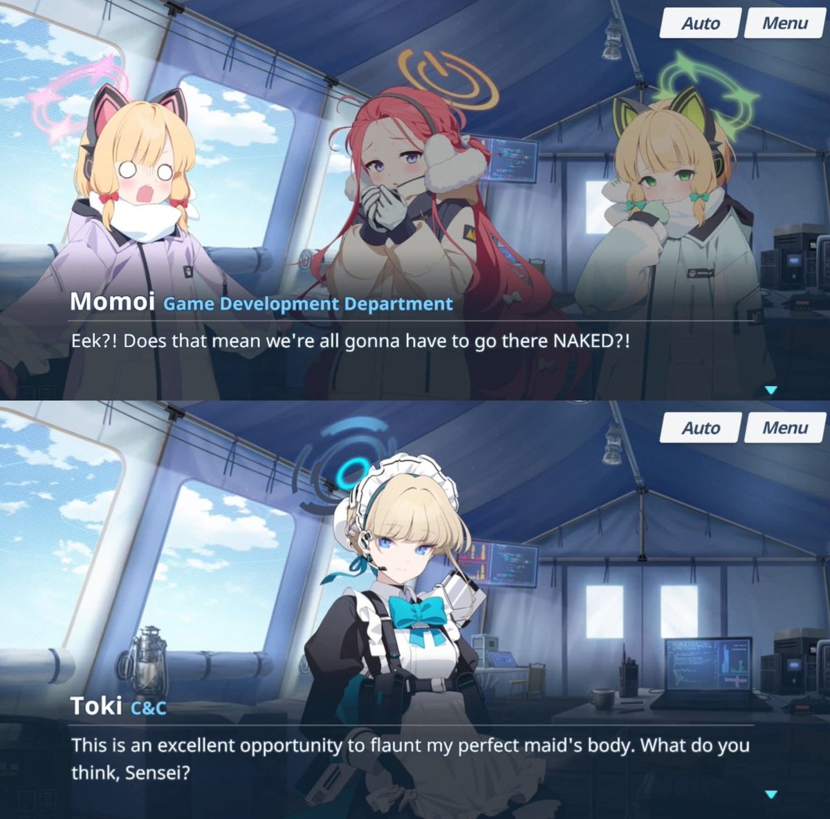 ImGoingToLeaf's tweet image. Toki&apos;s perfect maid body...