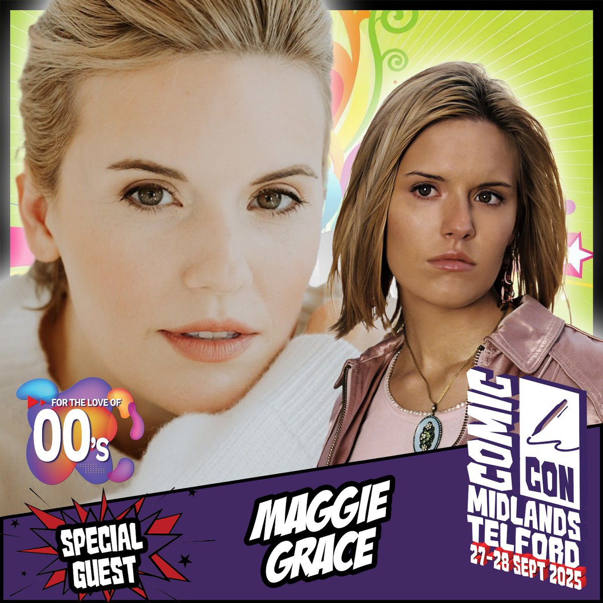 comconmidlands_'s tweet image. Comic Con Midlands (TELFORD) welcomes Maggie Grace, known for projects such as Lost, The Walking Dead, Taken, and many more.
Appearing 27 - 28 September!
Tickets: comicconventionmidlands.co.uk