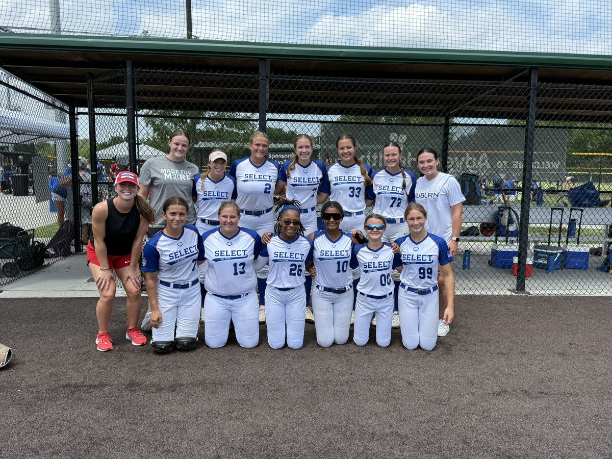 Eric Jones - Select Fastpitch (@ejonesrockchalk) on Twitter photo Select 13’s with their upgraded coaching staff goes 4-0 in 16u Triple Crown Midwest nationals with a come from behind win in their last game of the day! Securing the #1 seed in their pool!
<a href="/Tcruse10/">Taylor Cruse</a> <a href="/MadsWalk02/">Madison Walker</a> <a href="/kyliebrock21/">kylie brockman</a> Select 13’s with their upgraded coaching staff goes 4-0 in 16u Triple Crown Midwest nationals with a come from behind win in their last game of the day! Securing the #1 seed in their pool!
<a href="/Tcruse10/">Taylor Cruse</a> <a href="/MadsWalk02/">Madison Walker</a> <a href="/kyliebrock21/">kylie brockman</a>