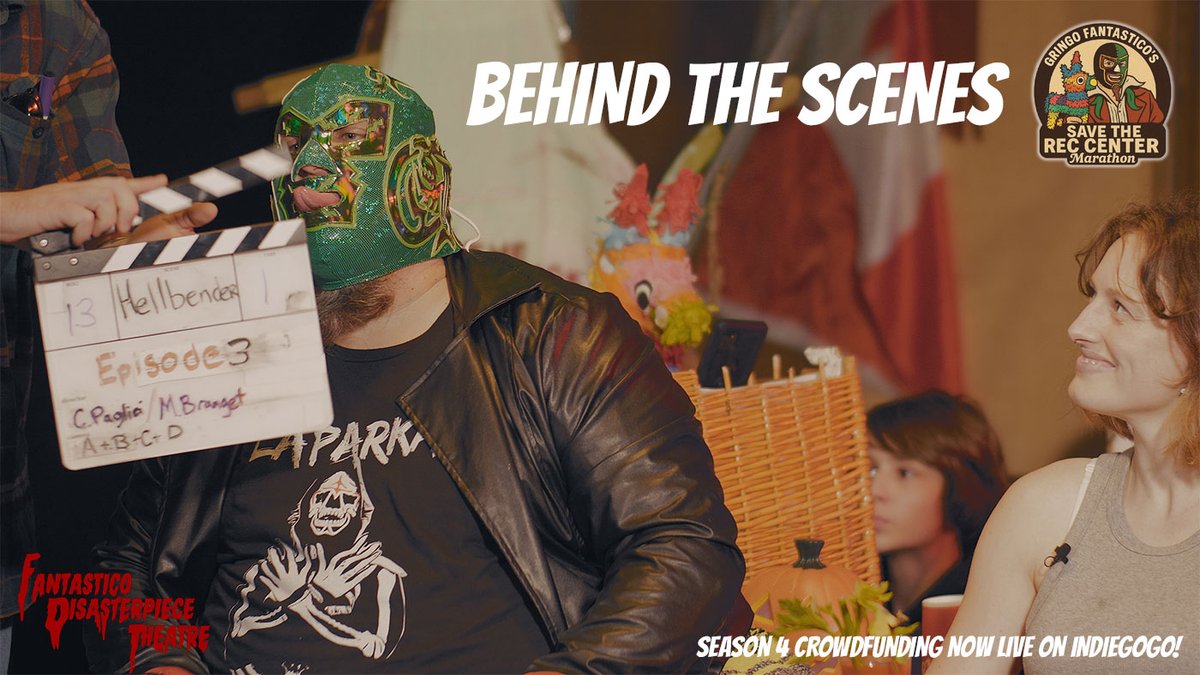 realfantastico's tweet image. We’ve had Dark Lords, possessions, reverse exorcisms, and demonic puppets, but we’re not done yet!

Season 4 of Fantastico Disasterpiece Theatre needs YOU. Pledges = better gear, more episodes, fed guests. #Fantasticats, it’s go time.

indiegogo.com/projects/fanta…