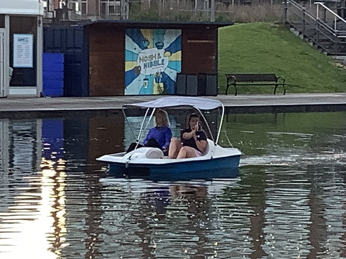 waterbikesbuff's tweet photo. Still so much summer to enjoy. Water Bikes and Pedal and Paddle boats are available seven days a week at Canalside. See you there! https://t.co/7uiiUHxe3a