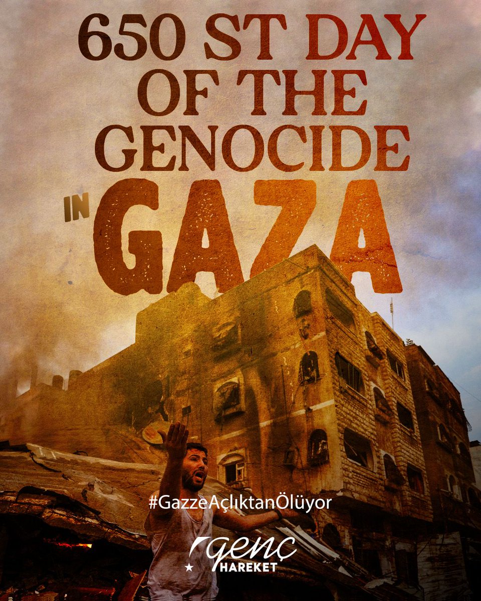 Gazze soykırımının 650. günü
#GazzeAçlıktanÖlüyor