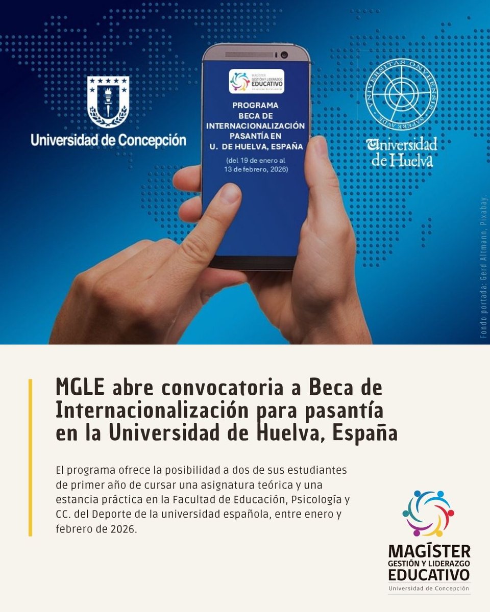 Mg. Gestión y Liderazgo Educativo UdeC tweet media