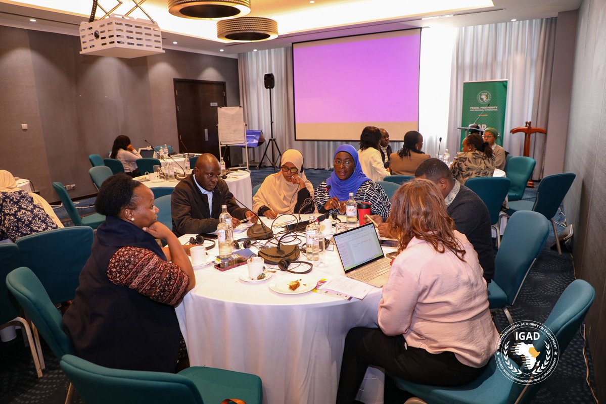 IGADPeace's tweet image. 📍Nairobi Kenya, |23rd July 2025
Successful conclusion of the workshop on ‘Enhancing the Role of Women in Peace Processes through the Implementation of UNSCR 1325 and Related Instruments’.
📌Day 3 Highlights.
✅Consolidation of outputs, next steps, key recommendations, and…