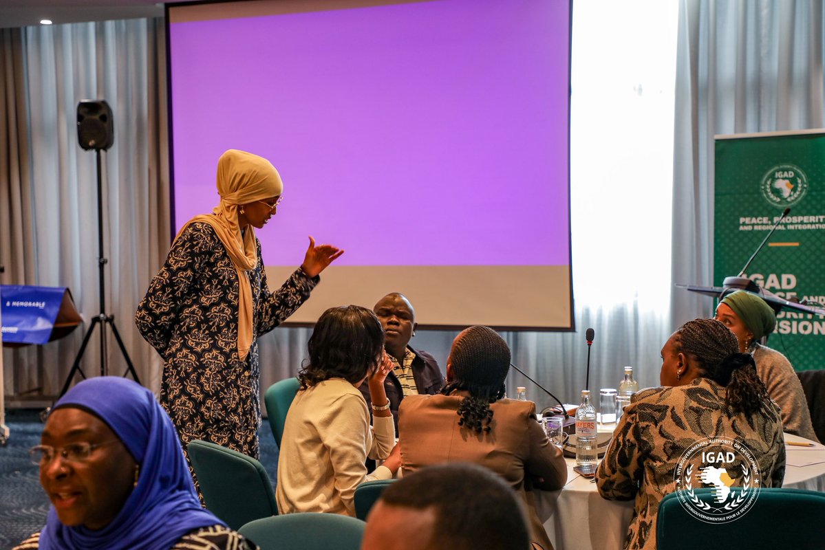 IGADPeace's tweet image. 📍Nairobi Kenya, |23rd July 2025
Successful conclusion of the workshop on ‘Enhancing the Role of Women in Peace Processes through the Implementation of UNSCR 1325 and Related Instruments’.
📌Day 3 Highlights.
✅Consolidation of outputs, next steps, key recommendations, and…