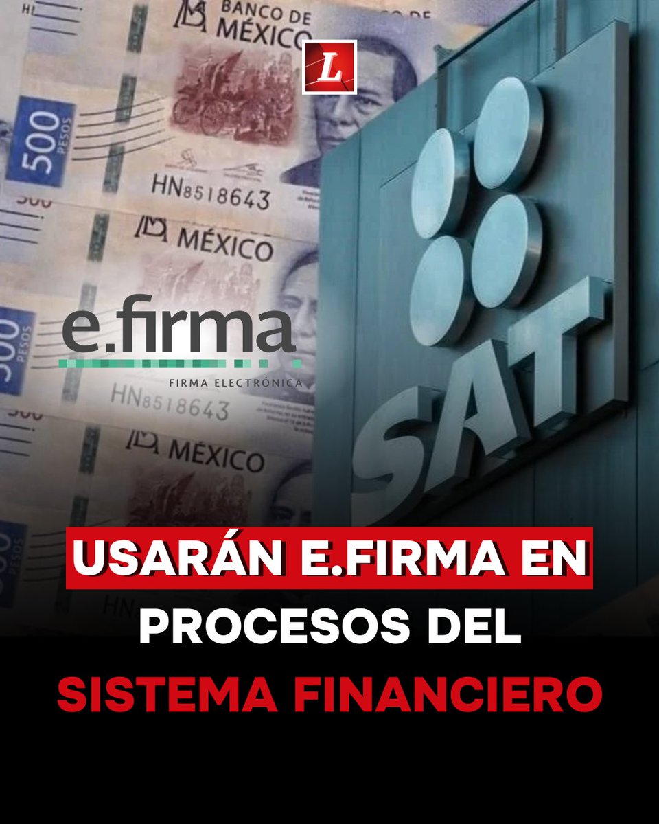 📈 Negocios | 💻🧾 | El SAT y la CNBV firmaron un acuerdo para usar la e.firma en reportes del sistema financiero. Al mismo tiempo, desmienten que la Constancia de Situación Fiscal haya sido eliminada o sustituida.

📌 Nota completa en 👇👇👇
bit.ly/4kR9oCw

#SAT #eFirma