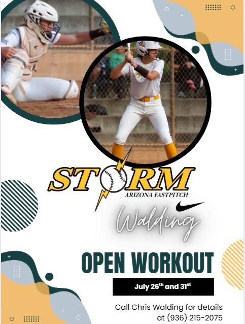 Call or text Chris Walding @ 936-215-2075 for details