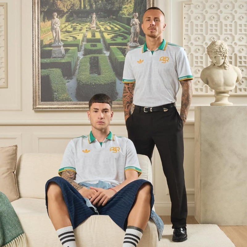 thesolesupplier's tweet photo. art you can wear. power you can feel. 🔥 

The adidas AS Roma 25/26 third jersey is out now!