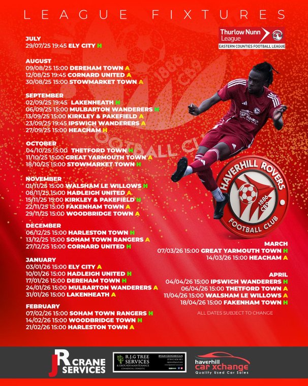 League Fixtures 2025/26 #Pitchero
pitchero.com/clubs/haverhil…