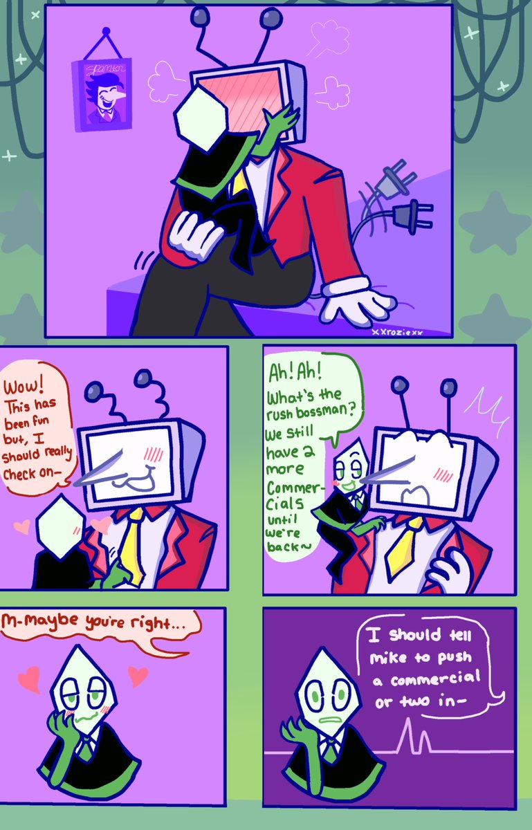 Rozingaround's tweet image. “Multitask”(Pt 1)

#DELTARUNE 
#DeltaruneTenna 
#tennaDeltarune 
#battat 
#battenna 
#deltarunemike

#spamtenna if you squint