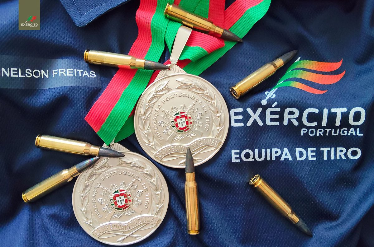 Exercito_pt's tweet image. Os Campeonatos Nacionais Absolutos de Carabina a 300 metros decorreram nas carreiras de tiro da Unidade Especial de Polícia. A Equipa de Tiro do Exército foi representada por três atletas, que alcançaram notáveis resultados individuais.
#ExércitoPortuguês