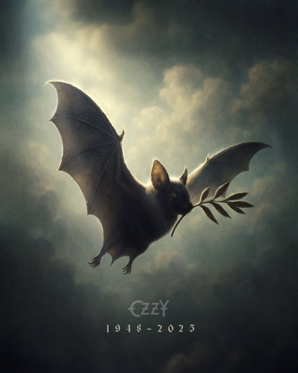 Rest in Peace to the legendary #OzzyOsbourne... An inspiration to millions &amp; leaving a legacy that will echo for eons. 
.
What a way to say goodbye… his last gig with Sabbath a few weeks ago and raising $200million for charity. 
.
Thanks for the music and your comic genius!! 🖤