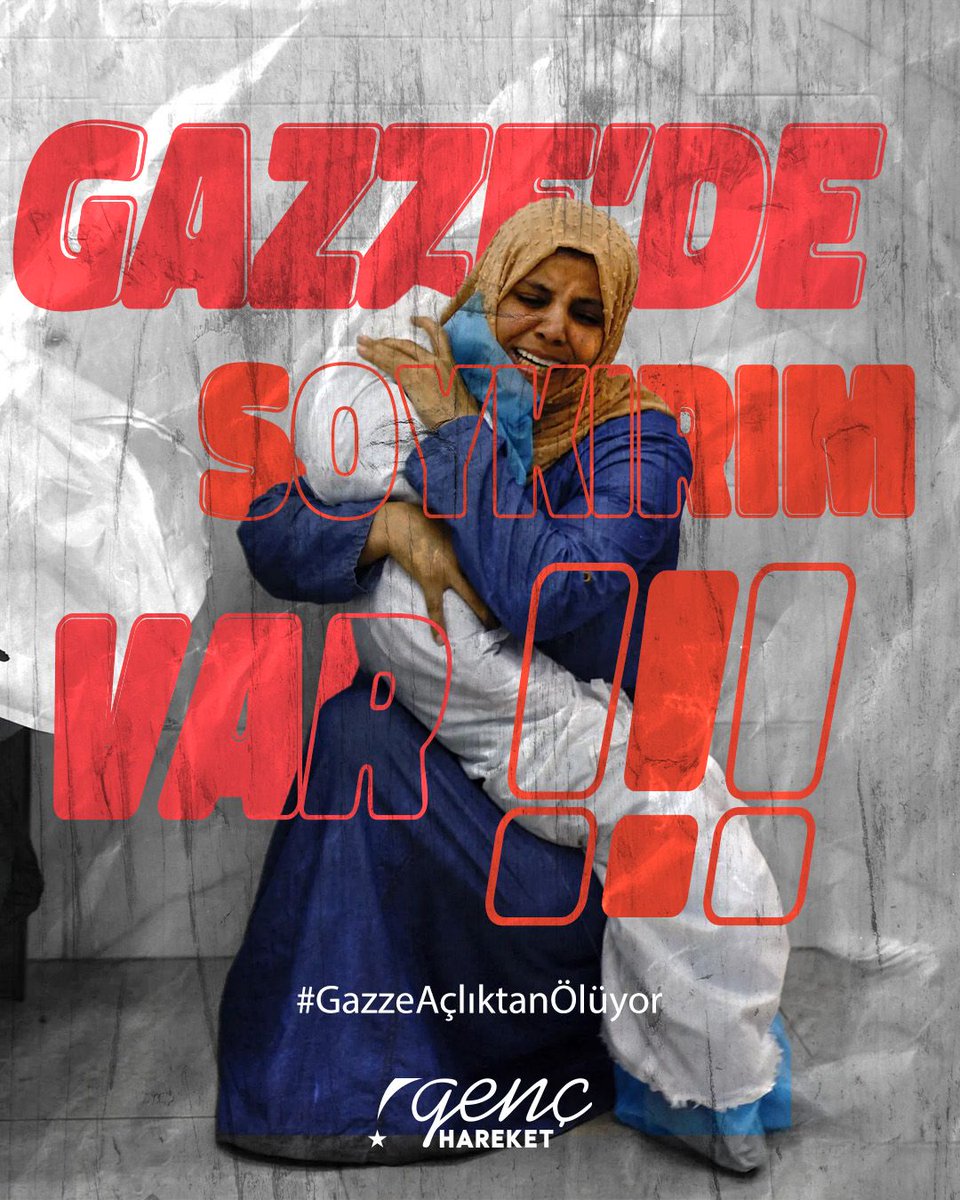 Gazze’de milyonlarca insan göçe zorlanıyor
#GazzeAçlıktanÖlüyor