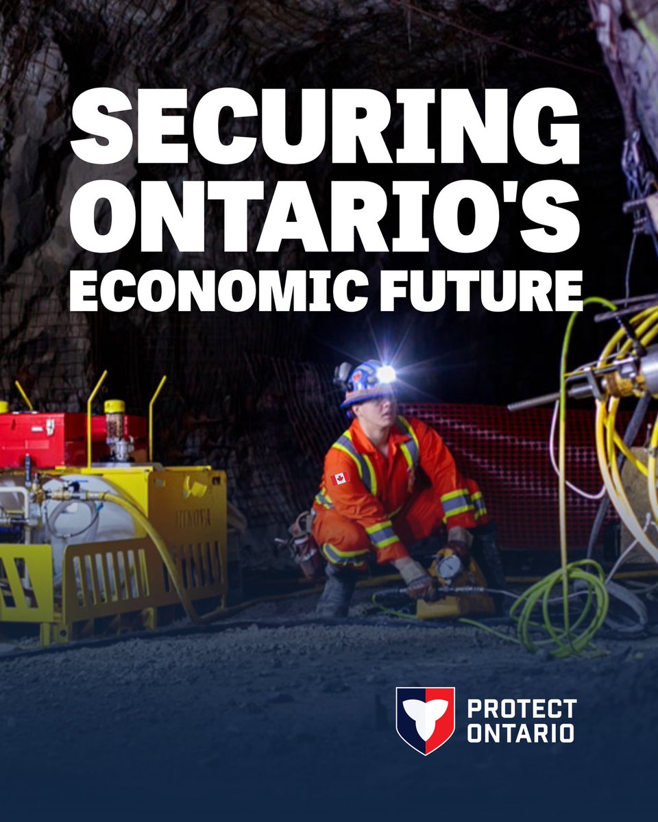 RudyCuzzetto's tweet image. Proud to join Minister @Sflecce today to announce we will invest $7 million in critical minerals exploration, production, and processing in Ontario. This means stronger supply chains, more well‑paying jobs, and resilience against U.S. tariffs.
Read more:
news.ontario.ca/en/release/100…