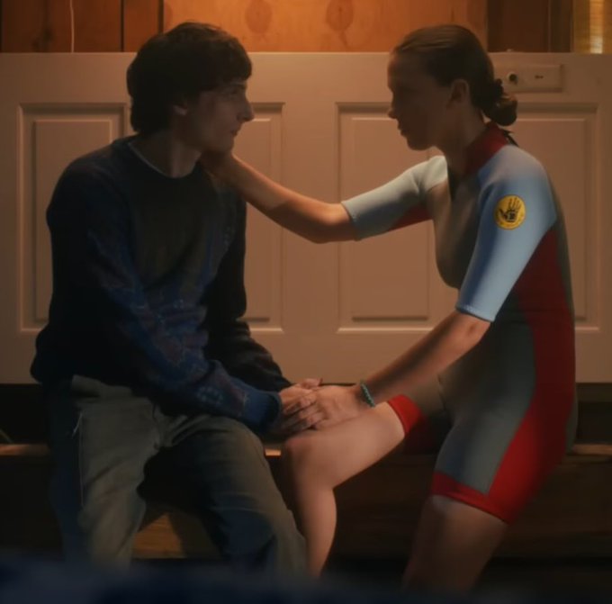 mirela_9032's tweet image. Btw mileven has only 2 confirmed scenes together in season 5, the first one being in the first two weeks of filming and the other one being about Will(allegedly)😅😅😅