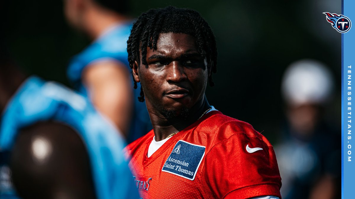 jwyattsports's tweet image. .@Titans rookie QB Cam Ward on a mission to be ready for Week One as training camp begins.
“I’m real excited, especially transitioning from one level to the next level."
STORY bit.ly/4lBqiGq