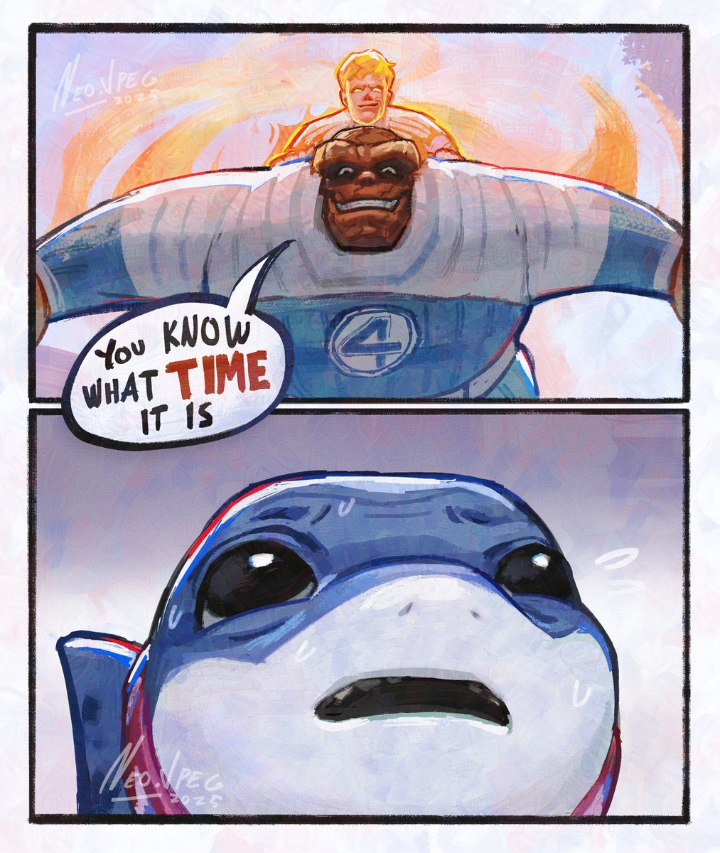 so the Thing and Torch teamup...
#marvelrivals #jeffthelandshark