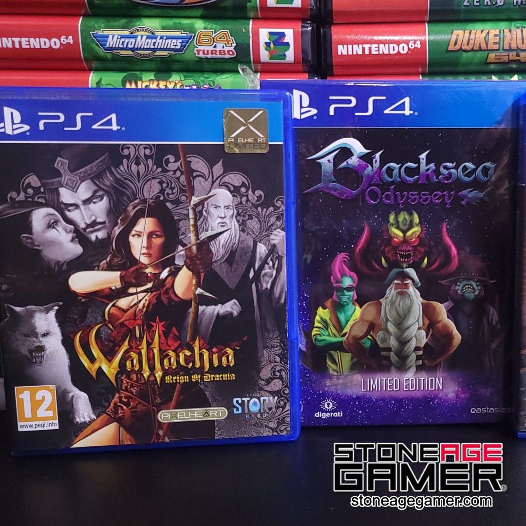 StoneAgeGamer's tweet image. Some cool PS4 trade-ins at the shop this week.