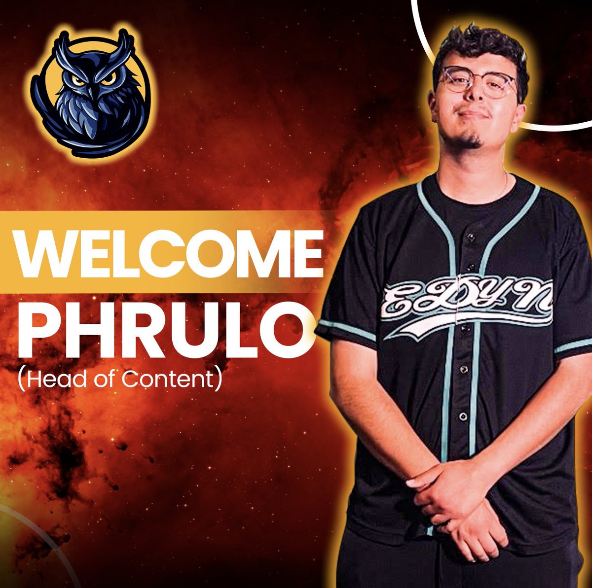 NoctrixE's tweet image. This is what we call a two piece in our world!
Please welcome,
@MarkyElite ( General Manager )
&
@Phrulo ( Head of Content )
Can’t wait to work with these two great individuals and make an impact.
#FearTheFlight
