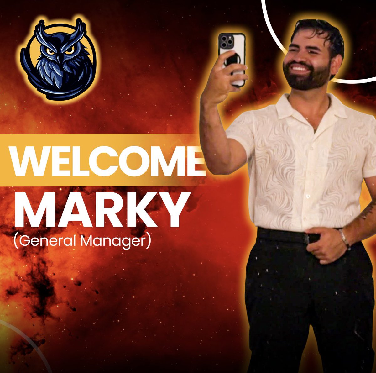 NoctrixE's tweet image. This is what we call a two piece in our world!
Please welcome,
@MarkyElite ( General Manager )
&
@Phrulo ( Head of Content )
Can’t wait to work with these two great individuals and make an impact.
#FearTheFlight