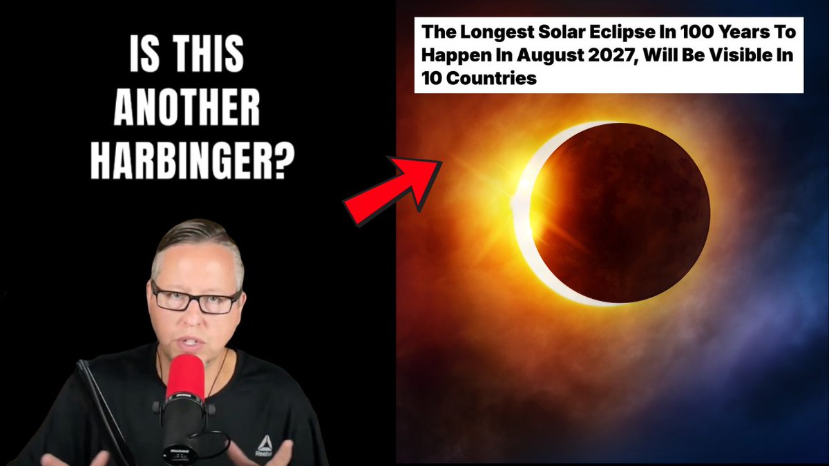 EndTimeHeadline's tweet image. 🎙 Join us LIVE at 2:30 pm Eastern, as we discuss a new update regarding the interstellar object approaching Earth and the Sun. We also discuss the longest solar eclipse in 100 years will be visible across 10 Countries in 2027. Are these new celestial events harbingers of major…