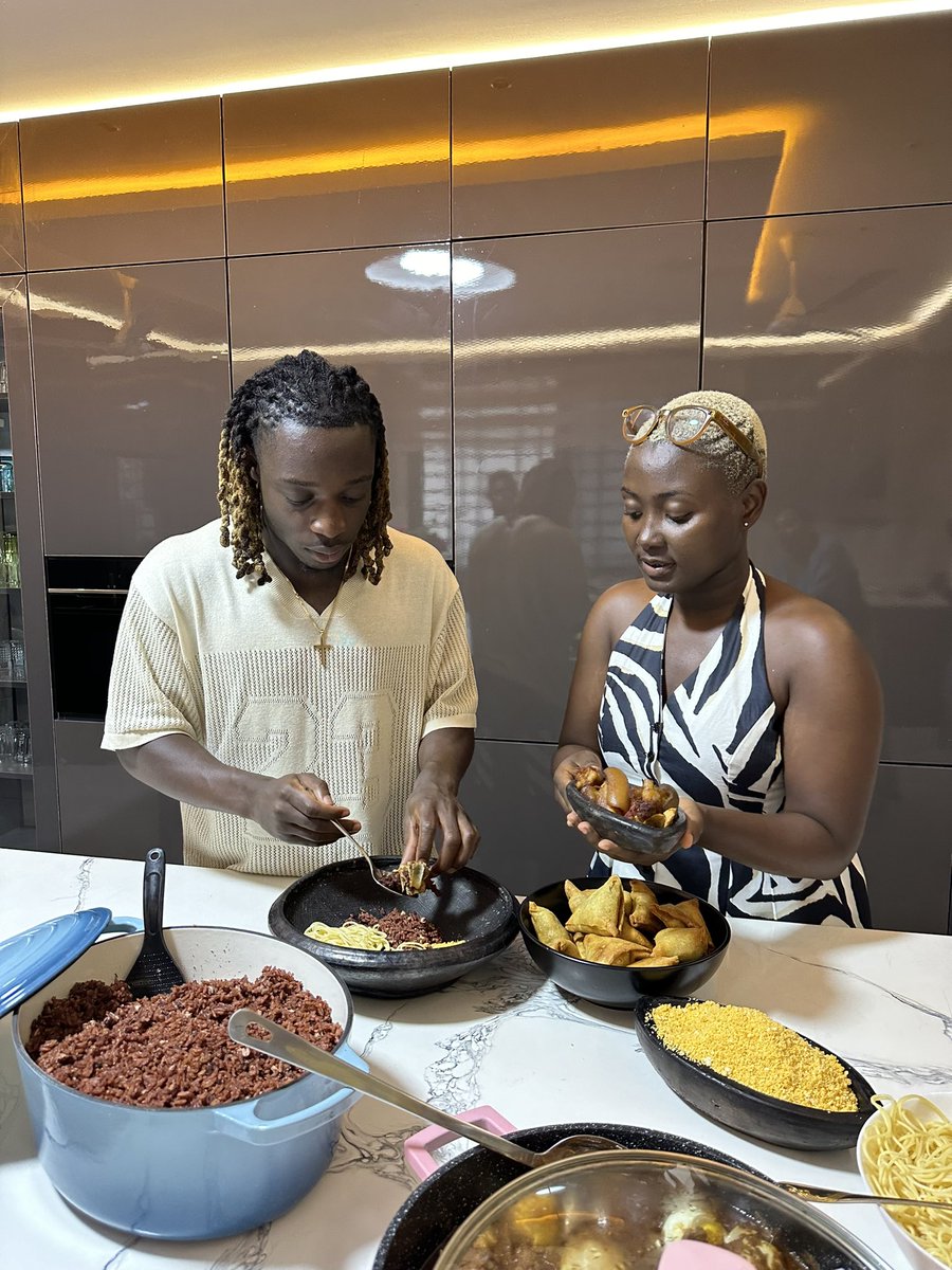 Ghanaian Food to the world 🇬🇭❤️! <a href="/JeremyDoku/">Jeremy Doku</a>