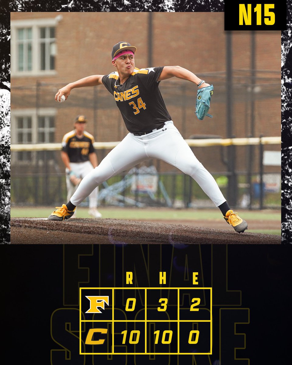 TheCanesBB's tweet image. #2 for the day! 

#TheCanes #DifferentBrandofBaseball