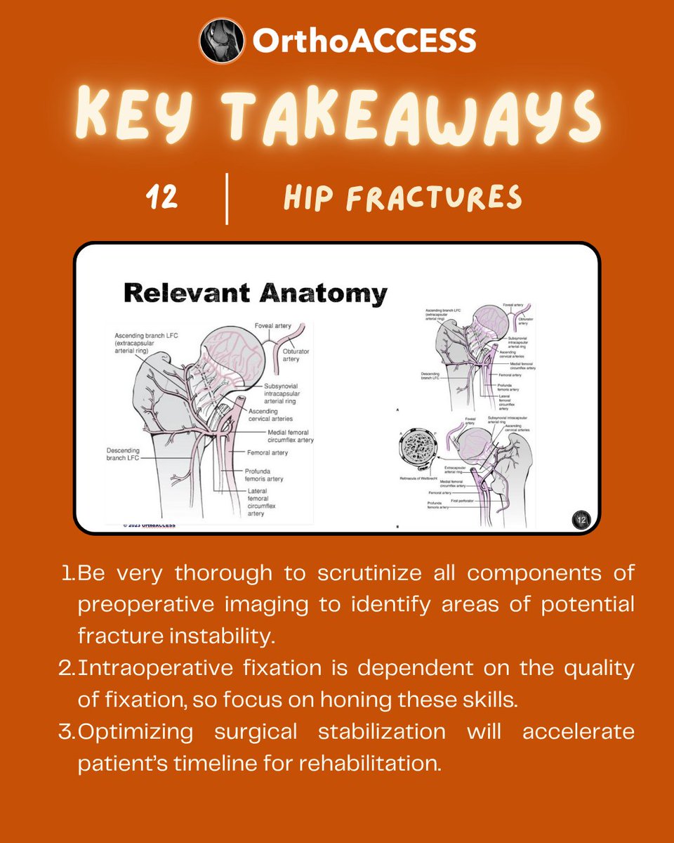 OrthoACCESSinfo's tweet image. A huge thank you to all our moderators and students who attended our discussion on Hip Fractures! Tune in next week for our discussion on Degenerative Spine Conditions 💫