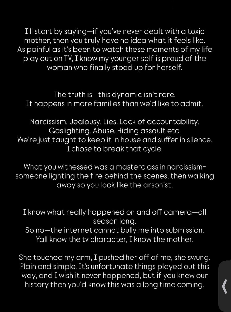 TiphaneeLee's tweet photo. #BasketballWives #ChantelChristie #JackieChristie 
Chantel is delusional along with the entire cast, we seen and watched things play out in 4k. This girl let other women fuel old trauma or fake beef with her mother and she ran with it just to have a story line just for fame. https://t.co/yTaSRqcASG