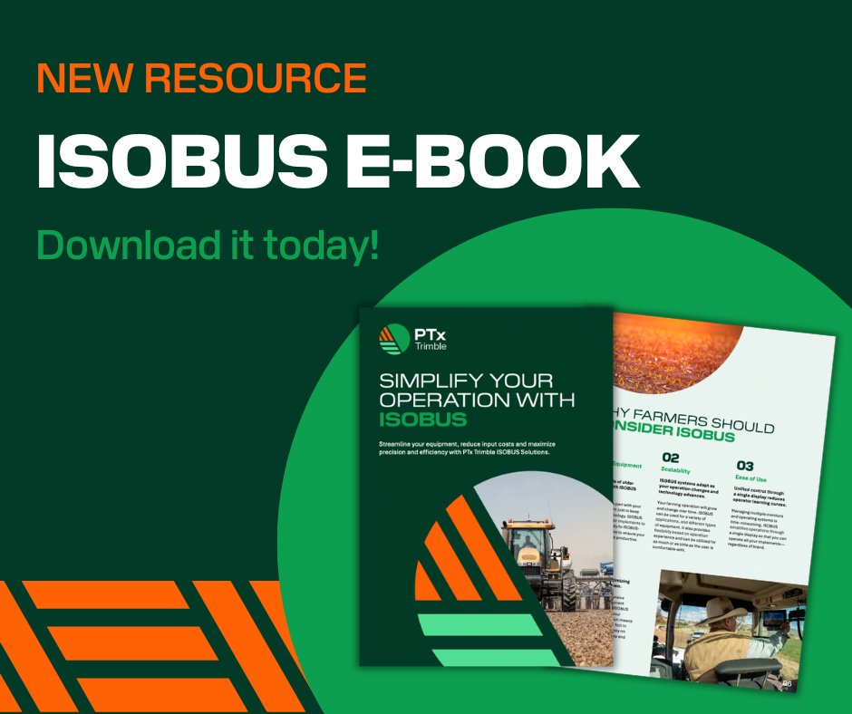 PTx Trimble’s new eBook answers your biggest ISOBUS questions and shows how the right solution can simplify your whole operation.

Download now ‣ ptxtrimble.com/en/learn/resou…