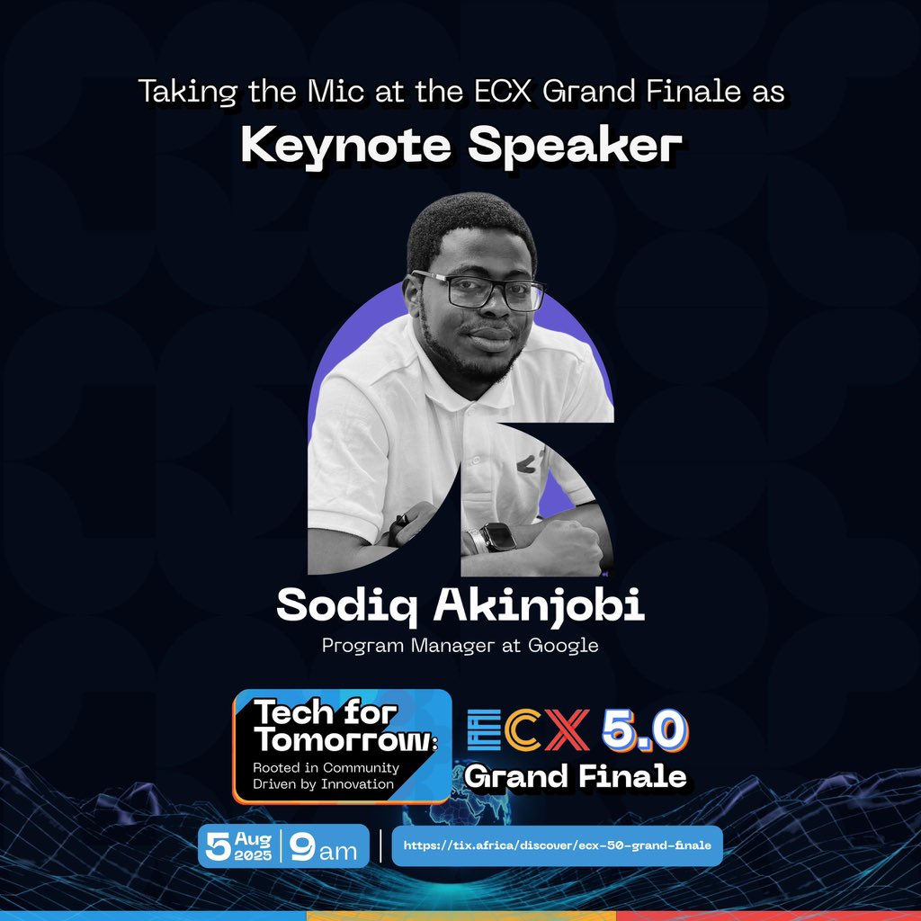 Geektutor's tweet image. I'm going home!
5+ years ago, I led @engcareerexpo at the University of Lagos and trained ~1k students in different technical and soft skills.
I'm excited to return this year to deliver the keynote at the grand finale.
Full circle moment 🫶🏾