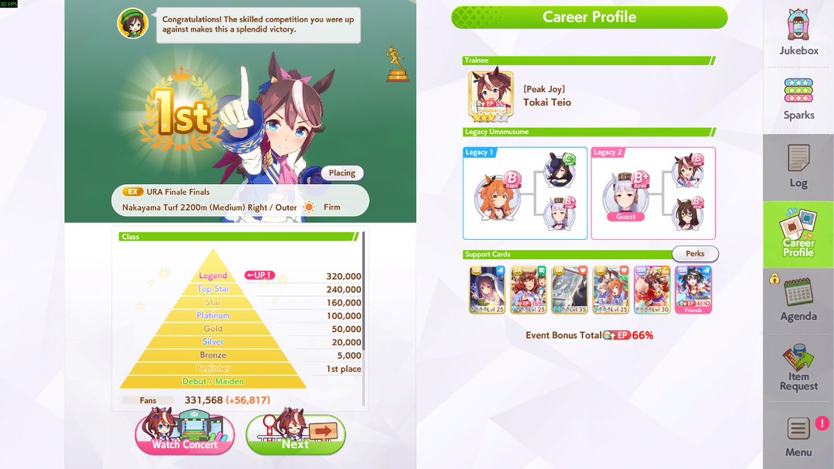 Symperrr's tweet image. Hell yeah !!!, first legend 🔥
#umamusume