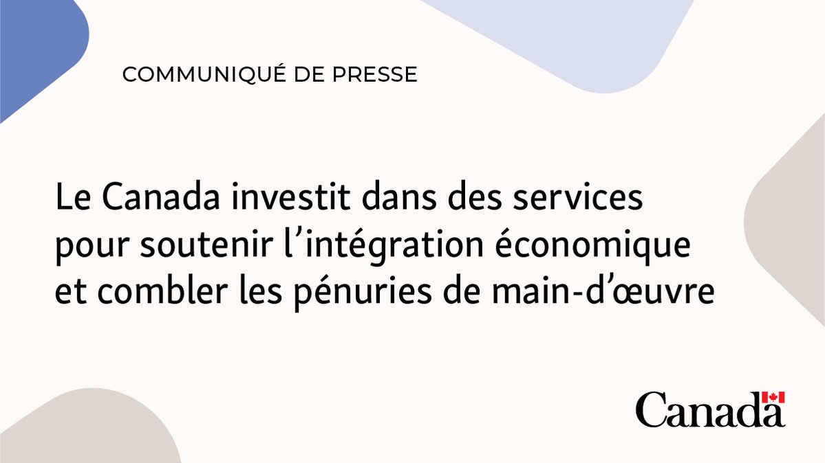 CitImmCanFR's tweet image. Nous avons annoncé un financement de plus de 3,2 milliards de dollars sur trois ans à plus de 520 organisations à l’extérieur du Québec pour améliorer l’intégration des nouveaux arrivants, y compris au marché du travail, et réduire les pénuries de main-d’œuvre. En savoir plus :…