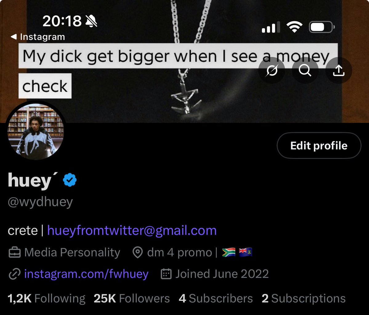 wydhuey's tweet image. big 25k, nice lil milestone to hit
i appreciate every single one of yall 🤞🏾