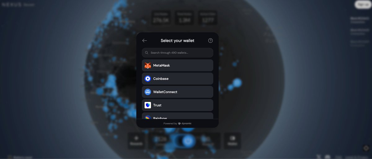 Step one: Set up your wallet

Visit app.nexus.xyz, you’ll see a prompt to sign in:

- There are multiple ways to sign-in. For full participation and rewards, we recommend using a wallet

- Click “Continue with a wallet” and you’ll see a list of hundreds of supported