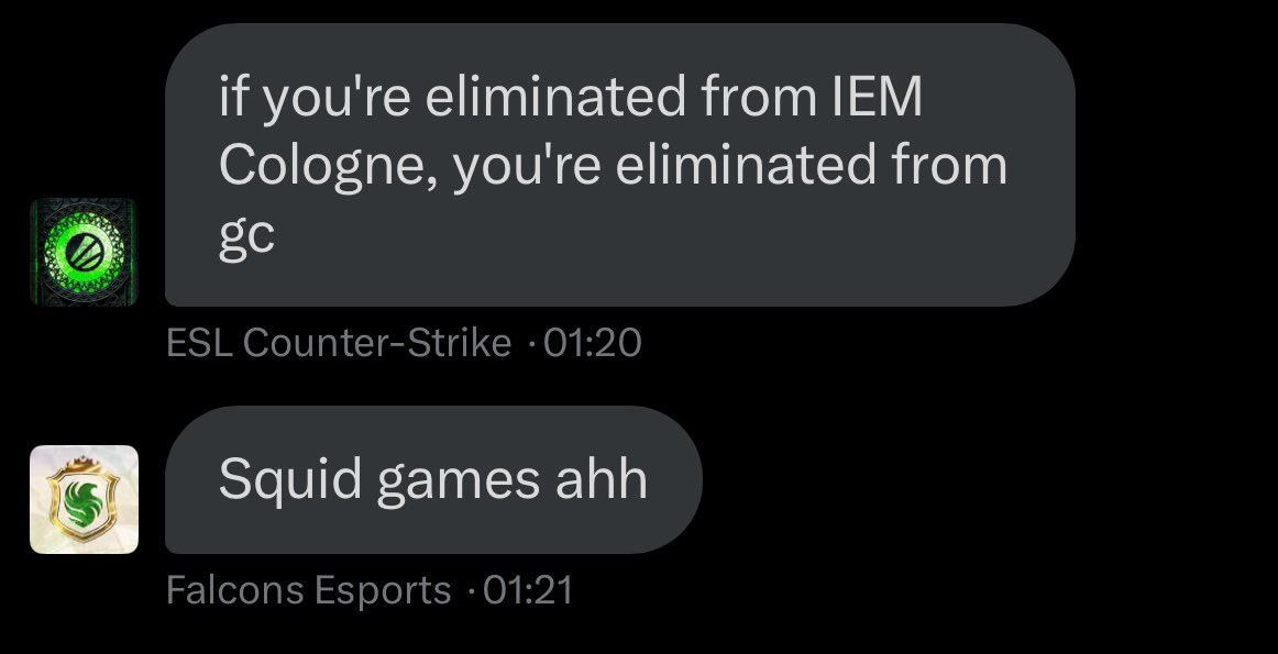 1mongolz's tweet image. 🦑 game but with CS2 teams