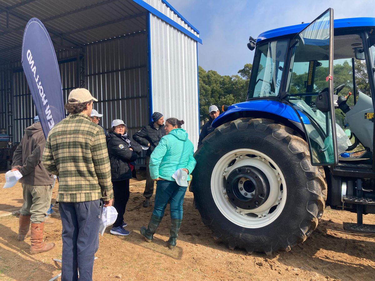 corporacionuy's tweet image. A CAMPO | Demostraciones en diferentes puntos del país. Tecnología, productividad y cercanía.
Sistemas de trabajo que potencian resultados.  

#Newholland #Comasa #corporaciondemaquinaria