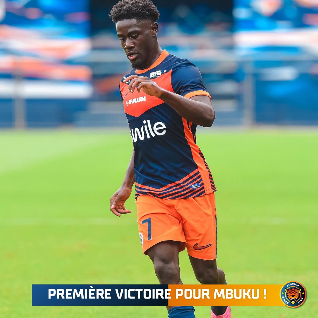 🇫🇷 [𝑭𝒓𝒂𝒏𝒄𝒆] Mbuku et Montpellier s'imposent 

Pour son deuxième match sous les couleurs du MHSC, l'International congolais🇨🇩 , Nathanaël Mbuku a obtenu sa première victoire. Montpellier s'est imposé (3⃣-0⃣) devant Aubagne FC du national. 

Le Léopard a été titularisé pour