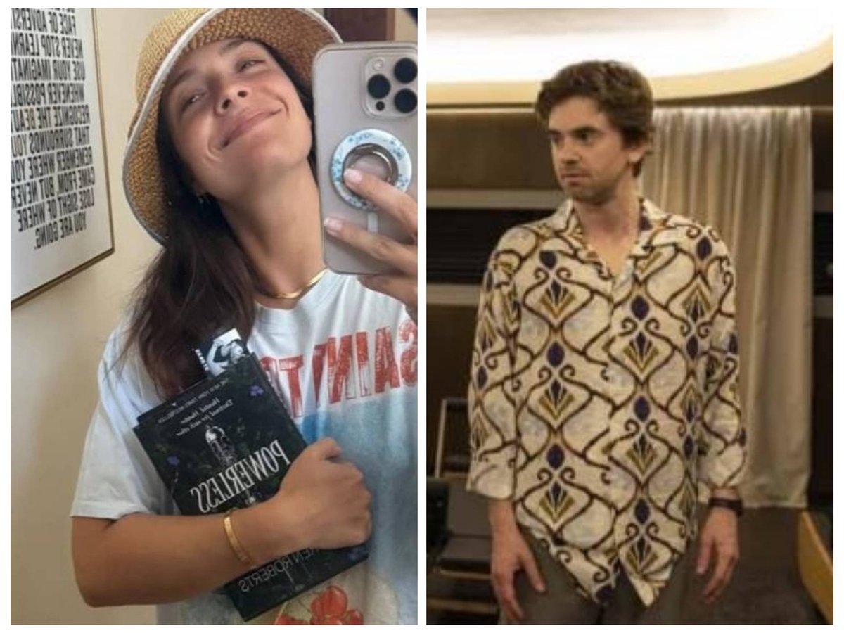 I can't get over this duo, ever. Freddie Highmore and Paige Spara need to do a new series together, 🙏🎬📽️ 🔥✨
Do you miss them as much as I do?

😢 #leadilallo
#shaunmurphy #Thegooddoctorabc #Shea #shaunandleaforever
 #HighSparaReunion #FreddieHighmore #PaigeSpara #MisBebés