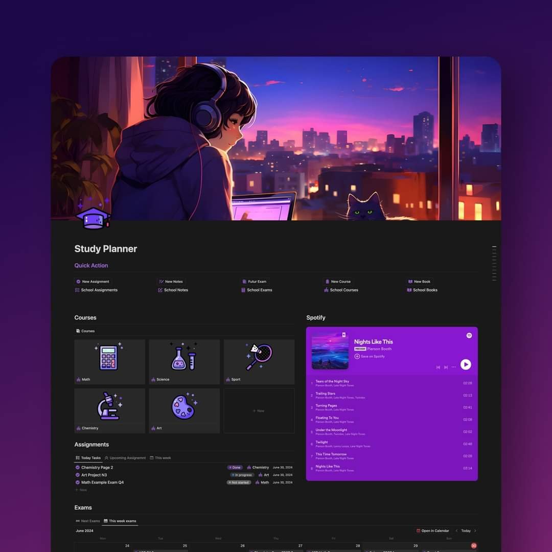 notionvibes's tweet image. Be honest........how would you rate this Notion setup out of 10? 👀