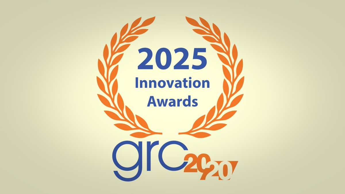 Breaking the Mold: Announcing the Winners of the 2025 GRC Innovation Awards - mailchi.mp/grc2020/compli…
