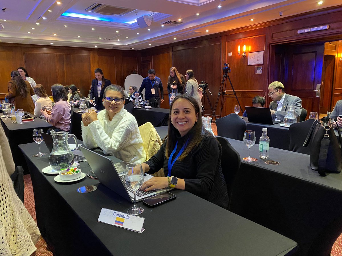 🇨🇴 Colombia, presente en el Seminario de Jefes de Misión de los Juegos Parapanamericanos Juveniles Chile 2025.

👤 Diana Ortiz, Jefe de Misión, y Nelci Amado, Jefe de Misión Adjunta, representaron al país en este importante espacio de preparación.

#imPARAbles