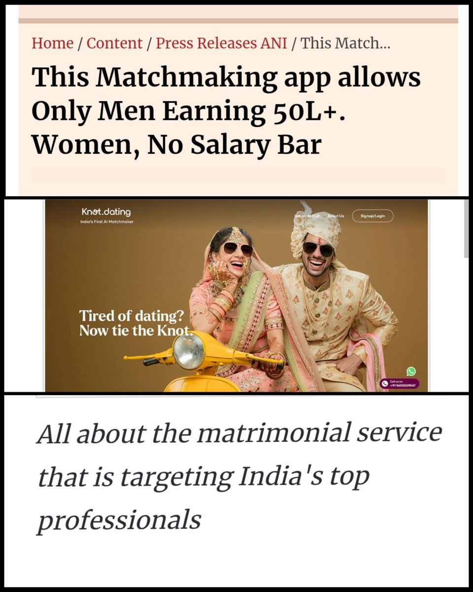 Madan_Chikna's tweet image. Finally, an app that doesn’t just run on photos and bios but on real achievements and stability. Knot.dating feels so unique.
