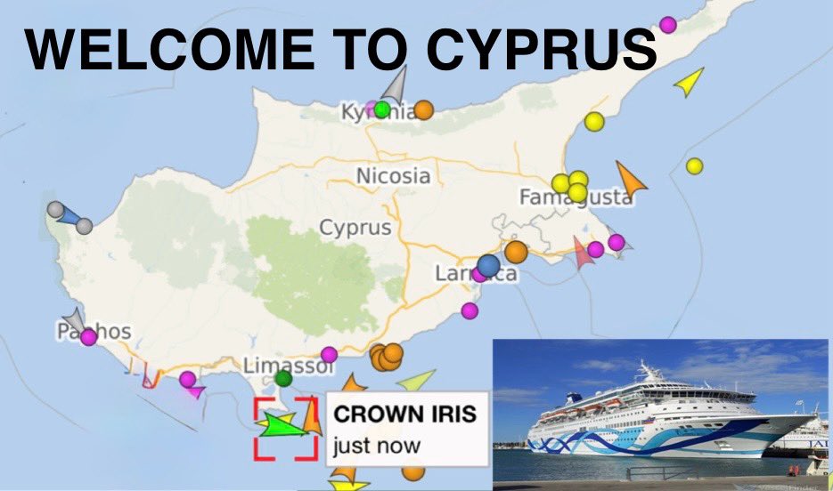TheocharousH's tweet image. CYPRUS WELCOMES ISRAELI TOURISTS‼️
We would like to thank the fools from Syros for their generous gesture to send the Crown Iris with 1400 Israeli tourists onboard to Cyprus.
As a token of appreciation, we will send an equal amount of illegal migrants that they seemingly prefer