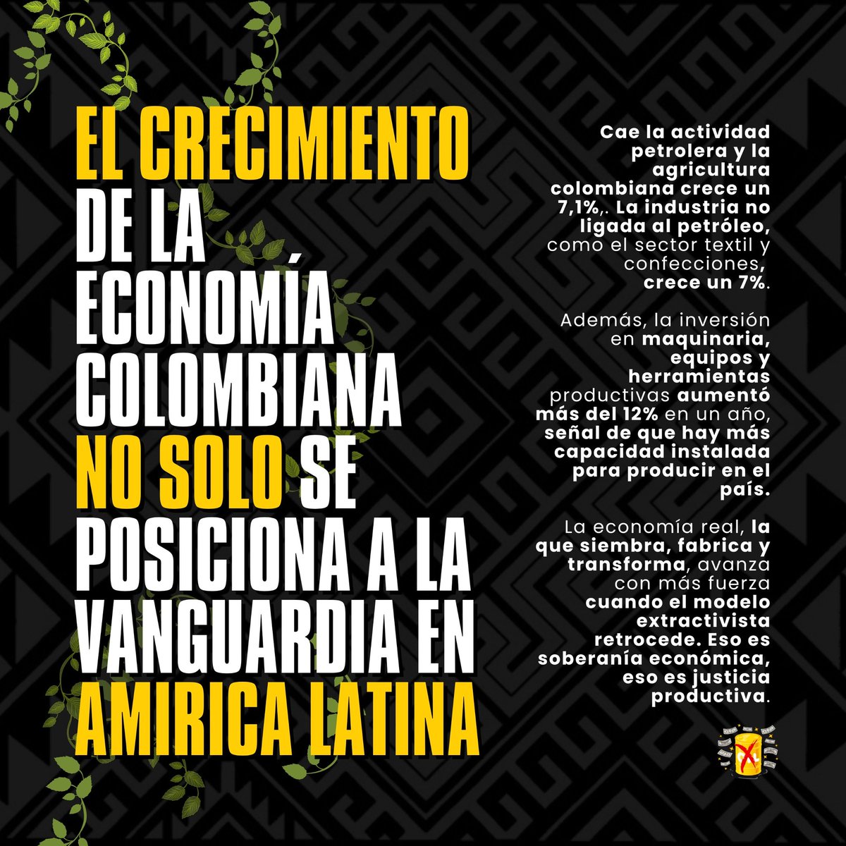 juandavidmuoz22's tweet image. “Democracia es saber, conocer e informarse de múltiples fuentes”, Ha dicho el presidente Petro. Y nosotros lo reafirmamos✊🏾🇨🇴
Frente a la desinformación sistemática de los grandes medios, que ocultan, distorsionan o simplemente ignoran lo que no encaja en su narrativa, apostamos…