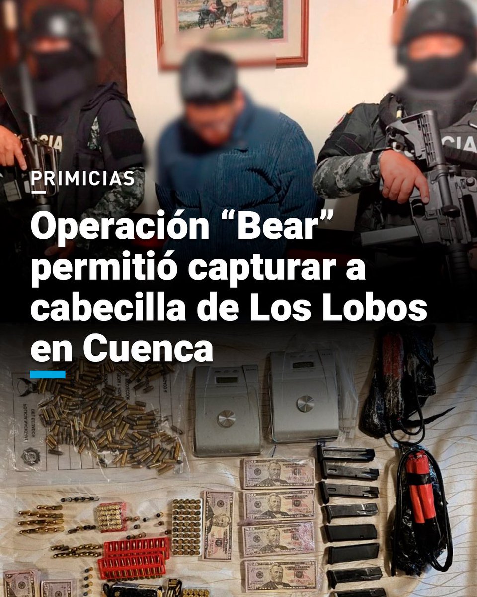 acastropiedra's tweet image. 📌Mientras el gobierno de @DanielNoboaOk da golpes reales al crimen organizado como la deportación de Fito, o la detención de cabecillas como este en Cuenca; mientras aprobamos leyes para combatir a las mafias, a ciertos jueces corruptos, a quienes además denunciamos y…