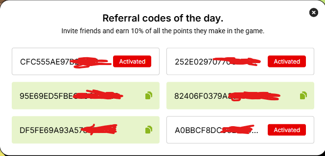 Prix_0p's tweet image. 🚨 Referral Codes Giveaway 🚨
I’ll drop these codes for my followers once this tweet hits 100+ likes!
🔥 Don’t miss out — like &amp;amp; retweet to unlock them! #Giveaway #refercode #newbei
